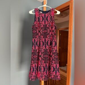 Maggy London pink and black dress